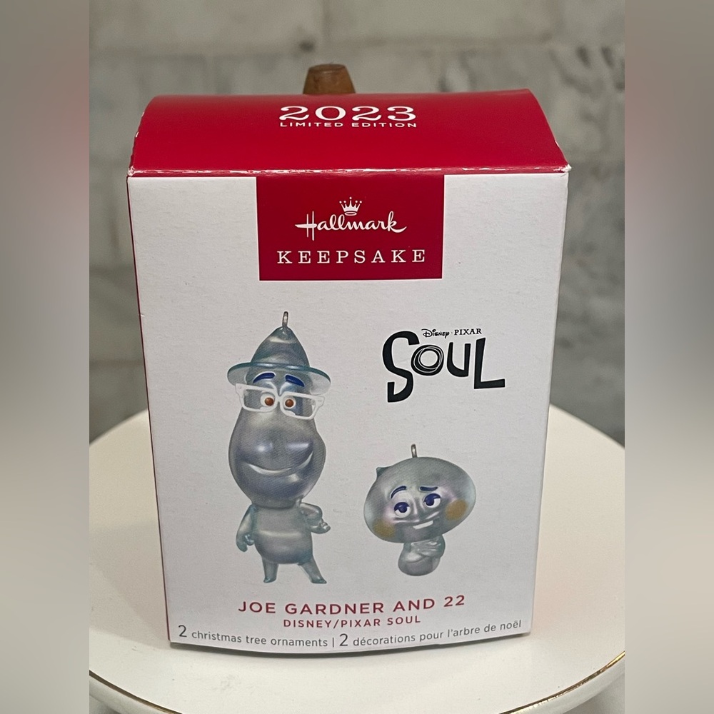 Hallmark Disney/Pixar Soul‎ Joe Gardner and 22 Ornaments- New